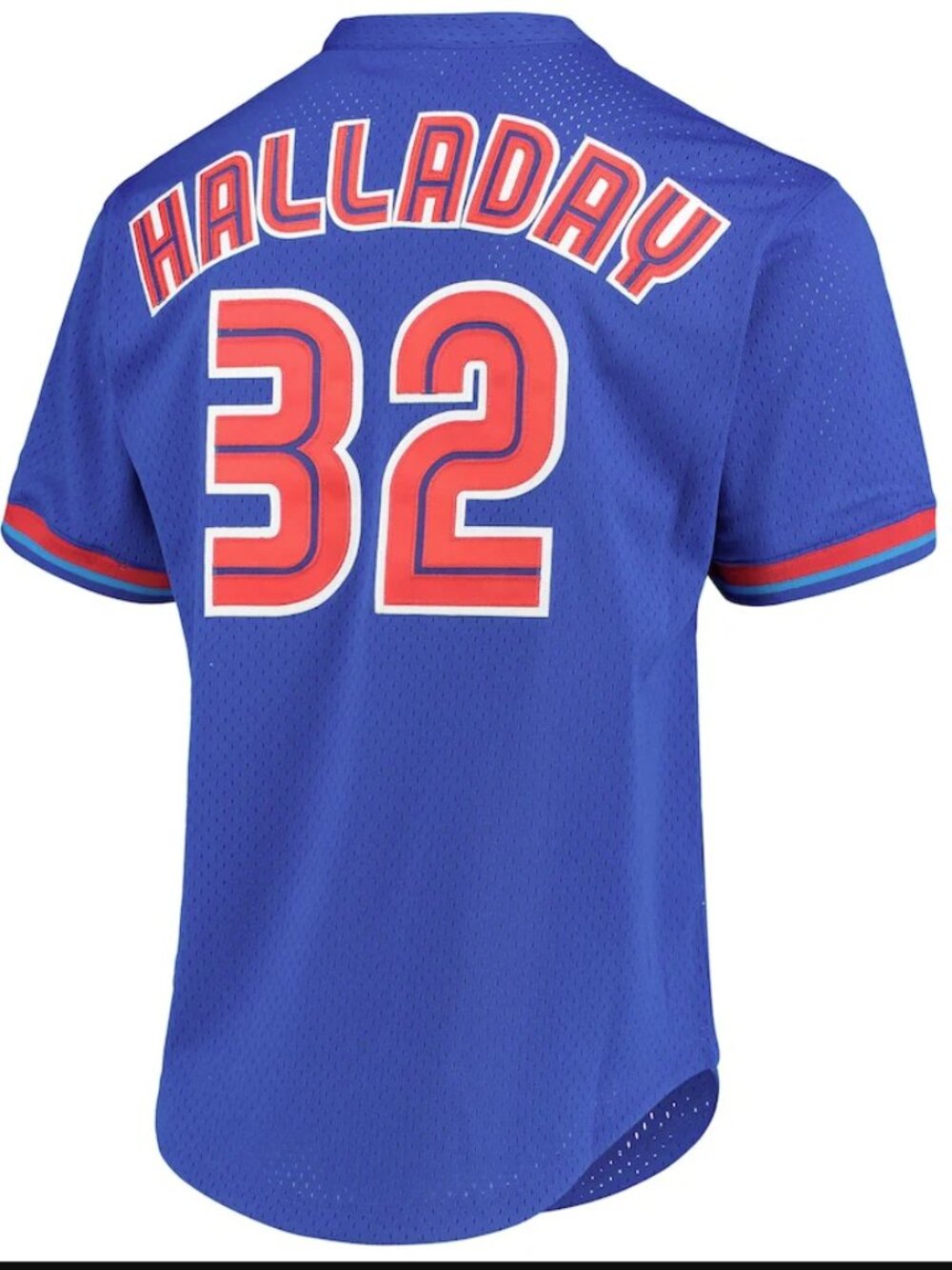RARE Roy Halladay Mitchell & Ness Cooperstown Blue Jays Jersey Medium 40 NWT